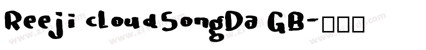 Reeji cloudSongDa GB字体转换